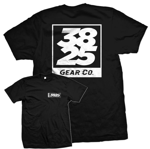 関税送料込 GLOGANG  Gasoline ガソリン ロゴ 半袖 Ｔシャツ 静岡ロックンロール組合『永久保存盤 Tシャツ チャコール』